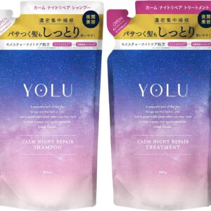 YOLU Yol Shampoo Treatment Set Refill Calm Night Repair 1